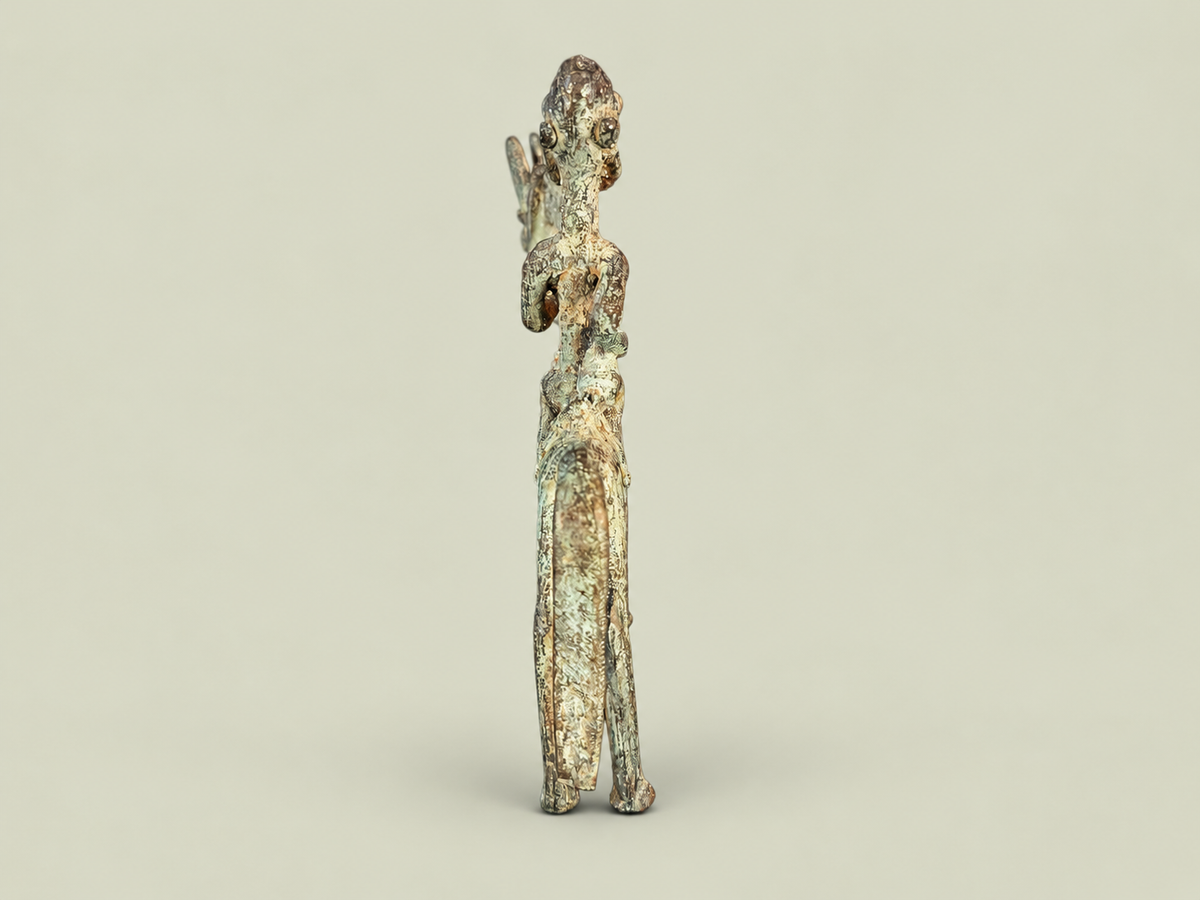 Small Dogon Horse Rider – African Bronze – Handmade in Mali