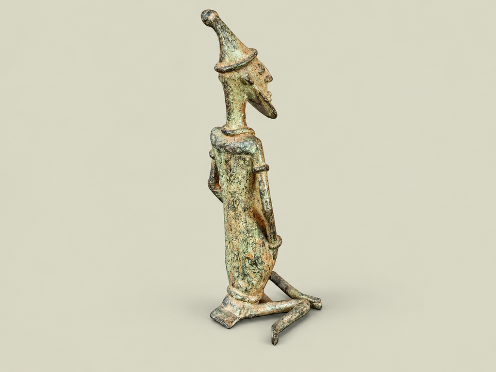 Dogon Standing Male Figure – African Bronze – Handmade in Mali