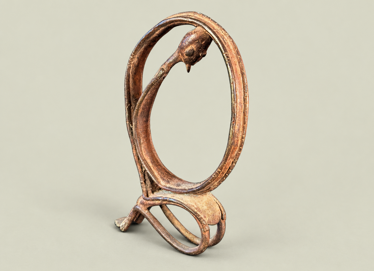 Circle of Life Dogon Symbol – African Bronze – Handmade in Mali