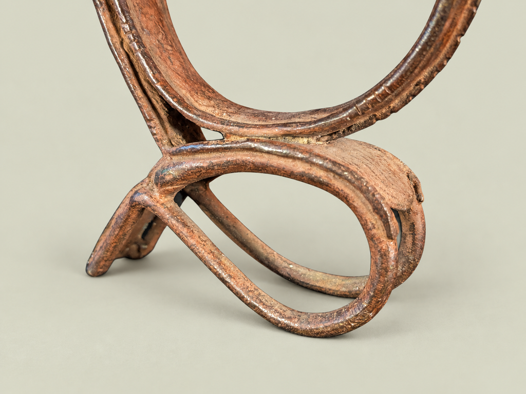 Dogon Circle of Life Sculpture – African Bronze – Handmade in Mali